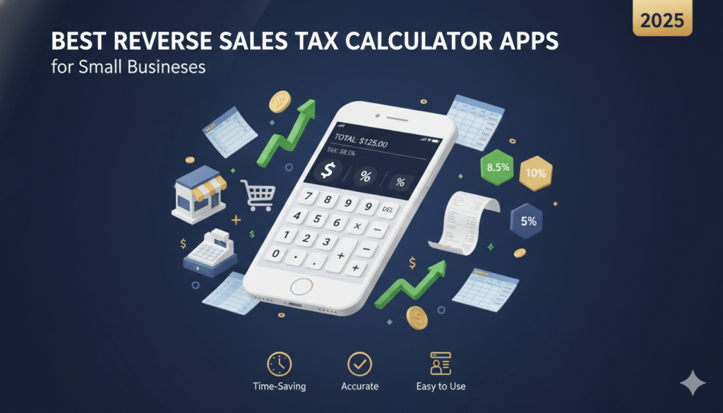 Best apps with reverse sales tax calculator features for small businesses?